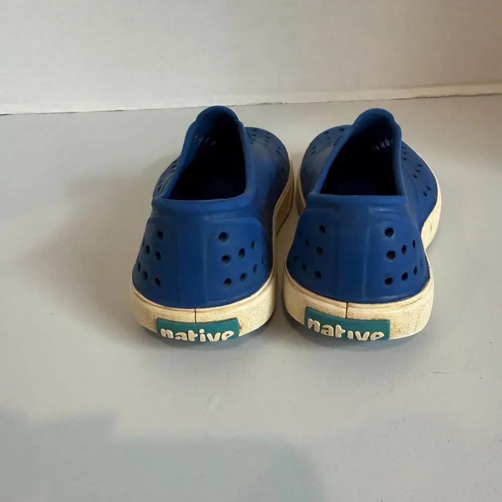 Native Kids Miller Slip On Shoes Blue Child Size C 11
